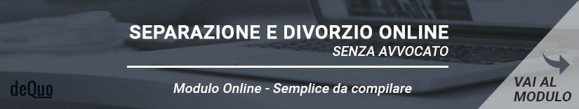 separazione divorzio online