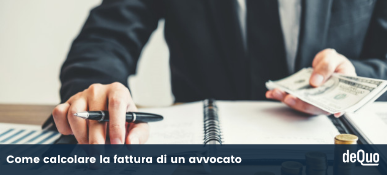 calcolo fattura avvocato
