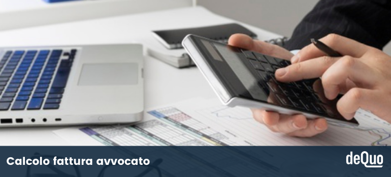 calcolo fattura avvocato 