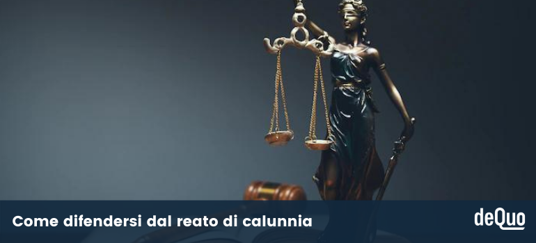 reato calunnia