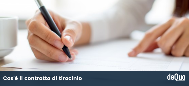 contratto di tirocinio 