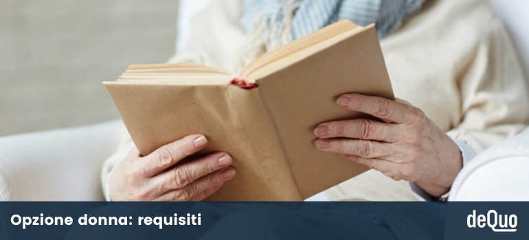 opzione donna requisiti