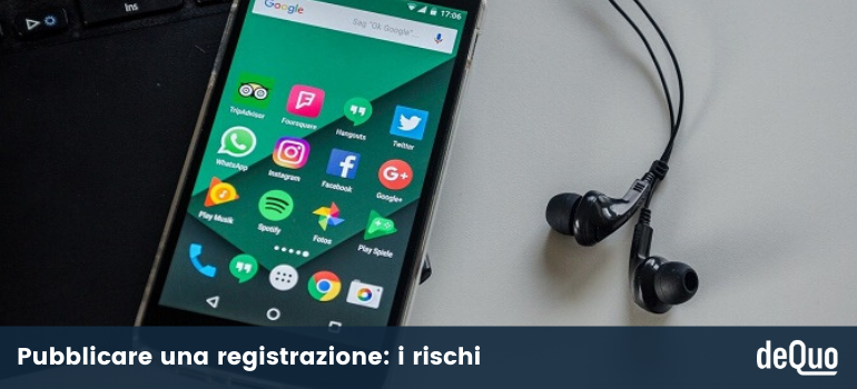 pubblicazione telefonata reato