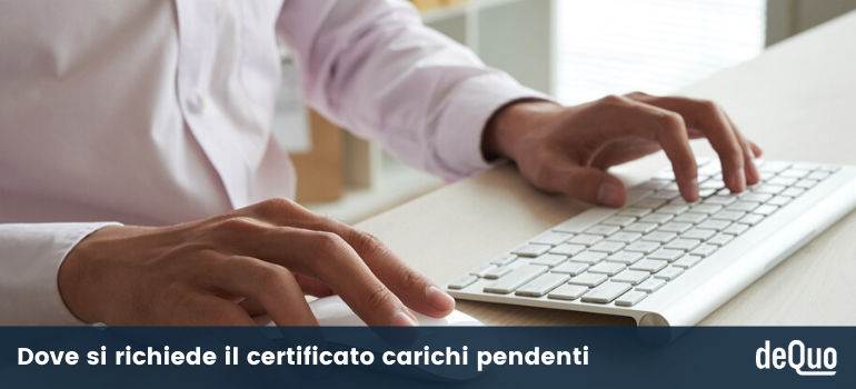 richiesta certificato carichi pendenti