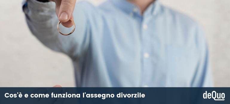 assegno divorzile cos'è