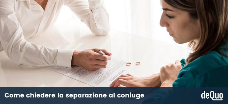 chiedere la separazione