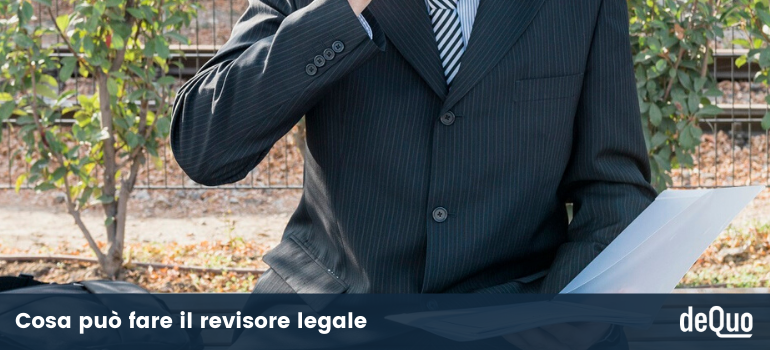 cosa può fare il revisore legale