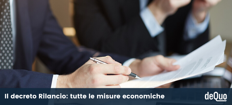 decreto rilancio misure