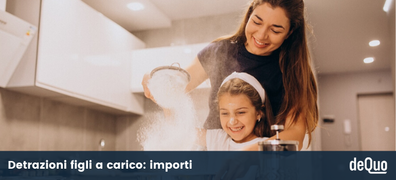detrazioni per figlio a carico calcolo