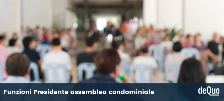 Presidente dell'assemblea condominiale