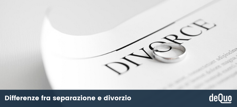 separazione divorzio differenze