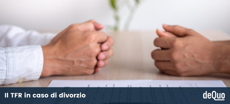 tfr in caso di divorzio