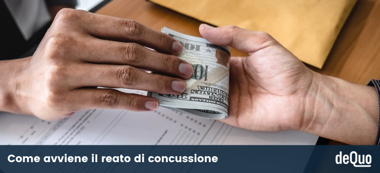 concussione significato