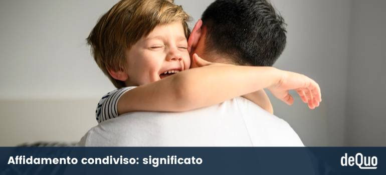 significato affidamento condiviso