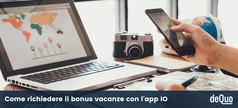 bonus vacanze app io
