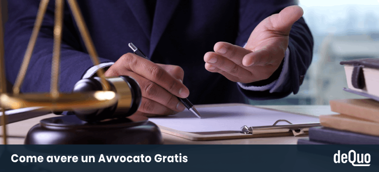 come avere avvocato gratis