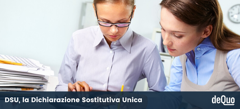 dichiarazione sostitutiva unica