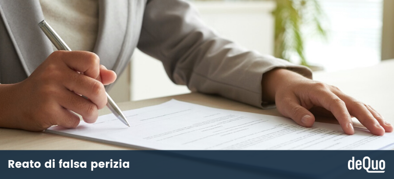 reato di falsa perizia