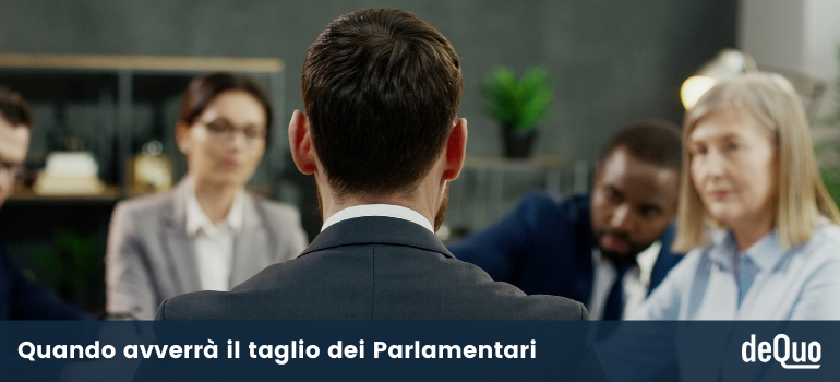 taglio parlamentari