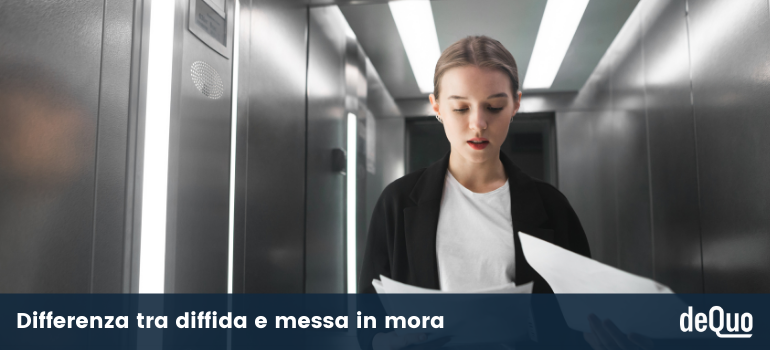 difendersi da diffida e messa in mora