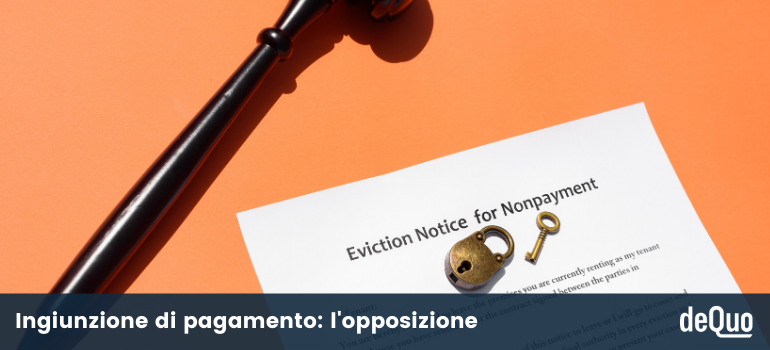 ingiunzione di pagamento