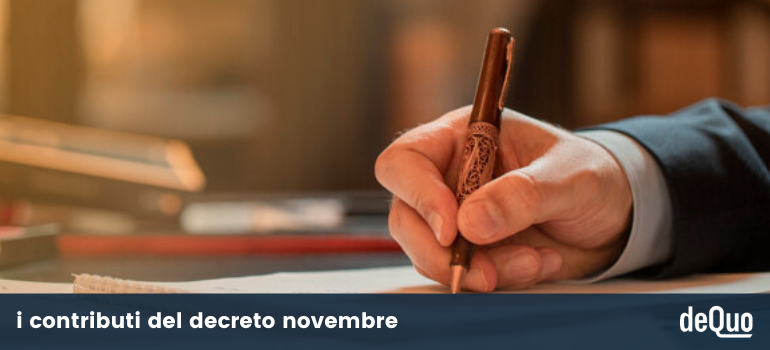 decreto novembre