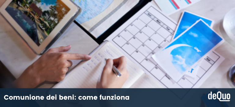 comunione dei beni