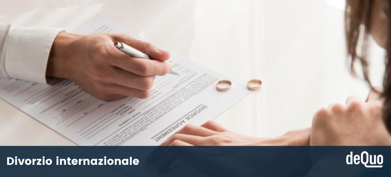 divorzio internazionale