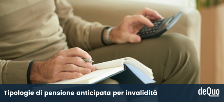 pensione anticipata invalidità
