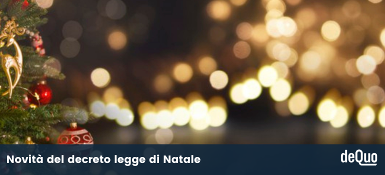 decreto legge 18 dicembre
