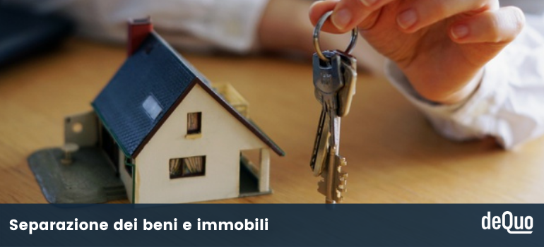 immobile intestato a un solo coniuge separazione dei beni
