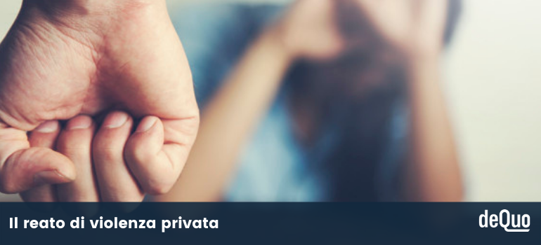 reato di violenza privata