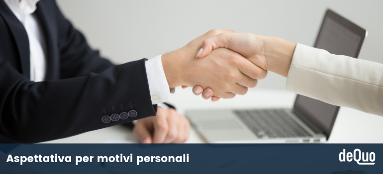 aspettativa per motivi personali