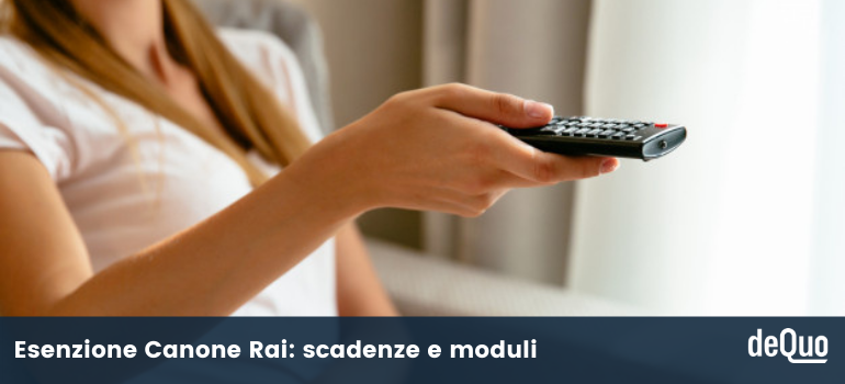 esenzione canone Rai