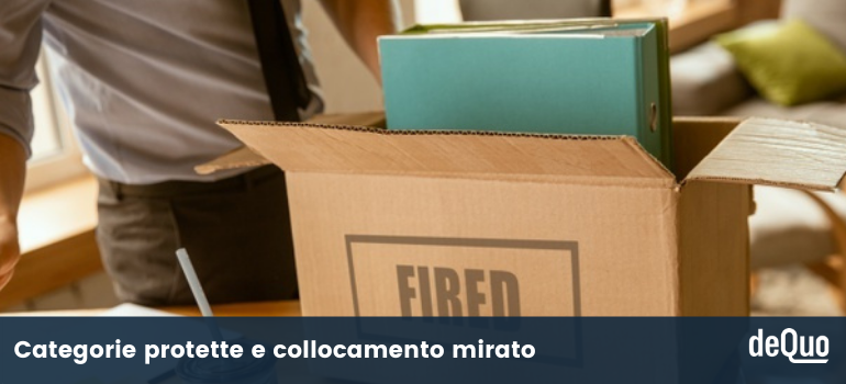 licenziamento categorie protette