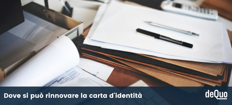 rinnovo carta d'identità