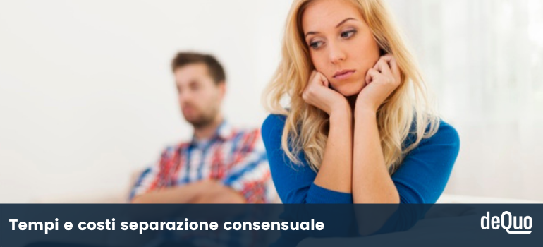 separazione consensuale