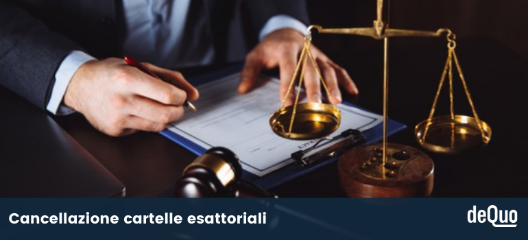 cancellazione cartelle esattoriali