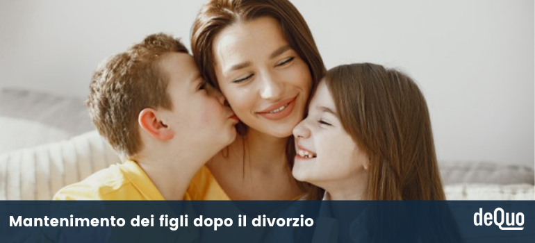 mantenimento figli dopo il divorzio