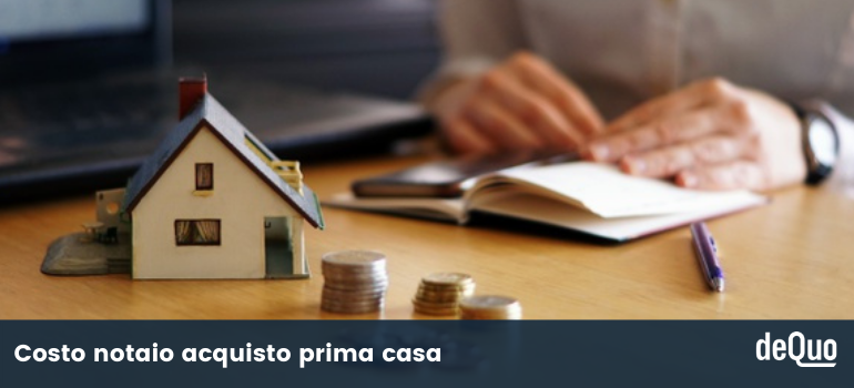 costo notaio acquisto prima casa