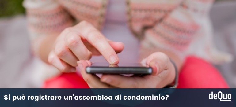 registrare assemblea condominio