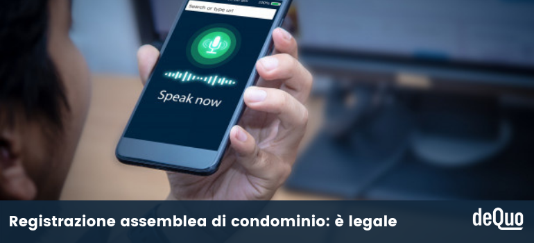 registrare assemblea condominio