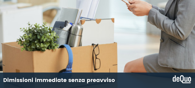 dimissioni immediate