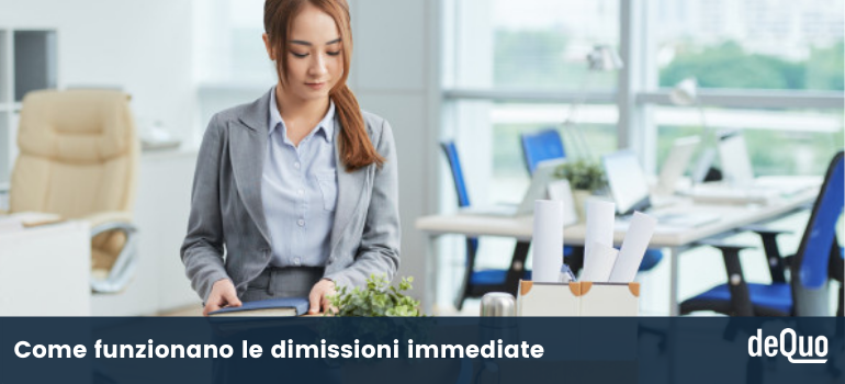 dimissioni immediate