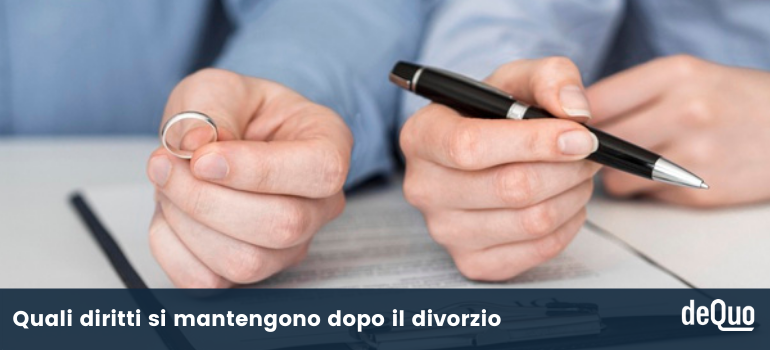 diritti dopo divorzio