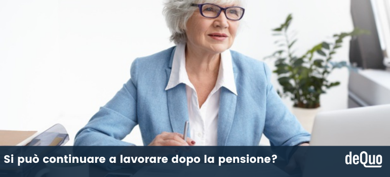 lavoro dopo pensione