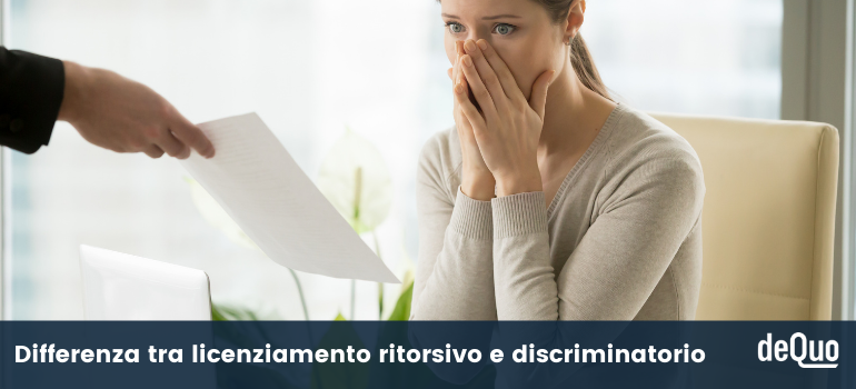 licenziamento per rappresaglia