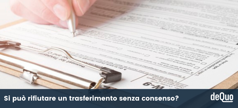 trasferimento senza consenso