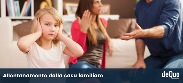 allontanamento casa familiare