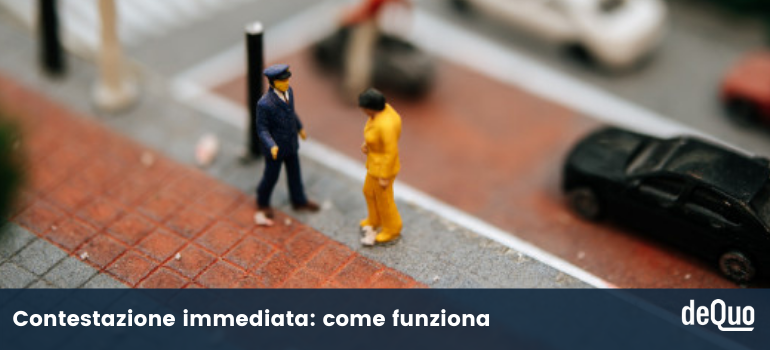 contestazione immediata